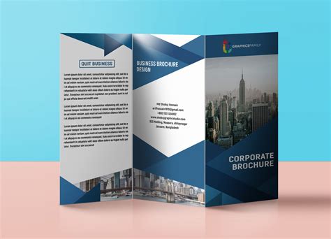 Free Tri Fold Business Brochure Templates – PARAHYENA