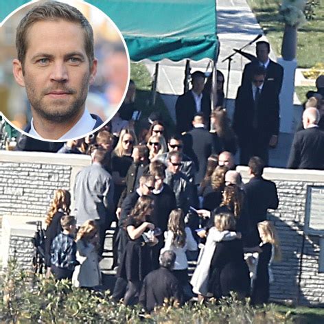 Paul Walker's Family Holds Emotional Funeral For 'Fast & Furious' Star