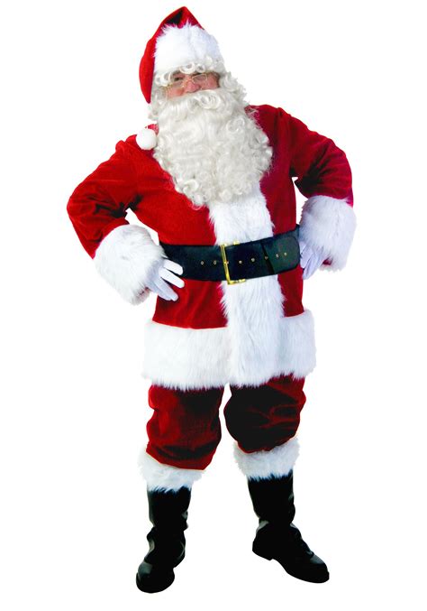 Adult Santa Claus Suits and Accessories | Deluxe Theatrical Quality ...