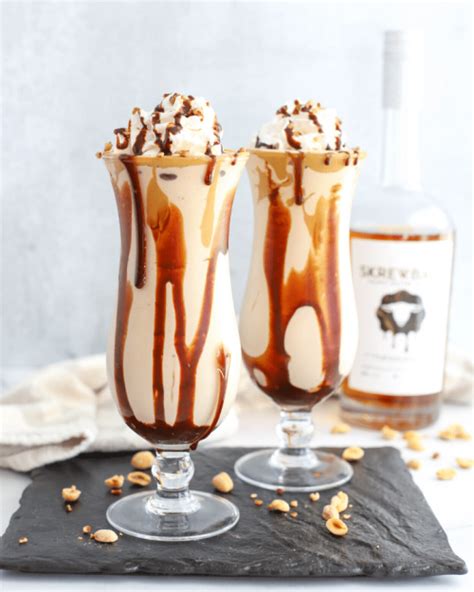 Peanut Butter Whiskey Milkshake in 2020 | Whiskey recipes, Peanut ...