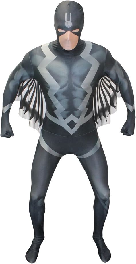 Amazon.com: Morphsuits Black Bolt Adult Fancy Dress Costume (Medium ...