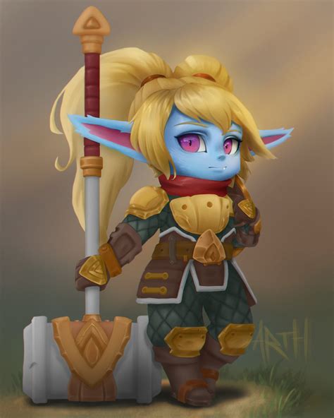 ArtStation - Poppy Fanart from League of Legends