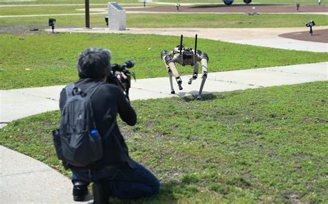 This robotic military dog now has a gun on board | Popular Science