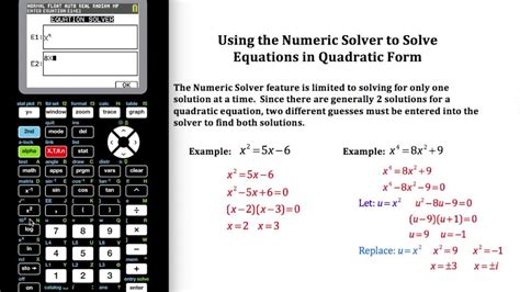 Best Ti 84 Plus Ce Equation Solver Formula Of Conservation Momentum