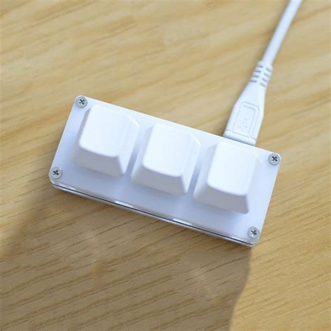 Mini 3-key Keypad Gaming Keyboard Programming Macro Keypad Mechanical ...