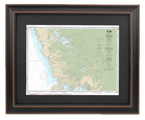 FRAMED NAUTICAL MAPS — Framed Nautical Map 11432 - Everglades National ...