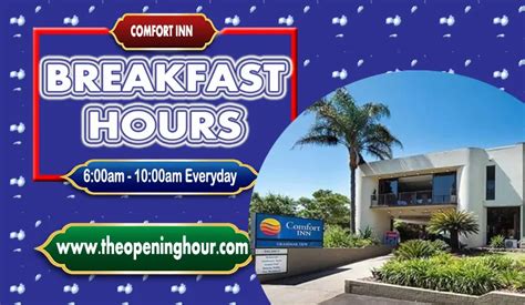 Comfort Inn Breakfast Hours, Menu & Prices Ultimate Guide 2024