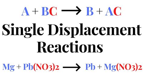 Single Displacement Reaction