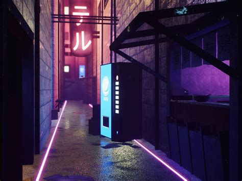 Kyler Plowman - Neon Alleyway (Unreal Engine)