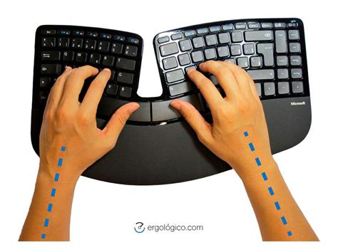 Teclado ergonómico Microsoft - ergologico