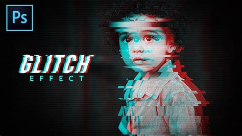 Glitch Effect on Portrait | Photoshop Tutorial - Learn Photoshop