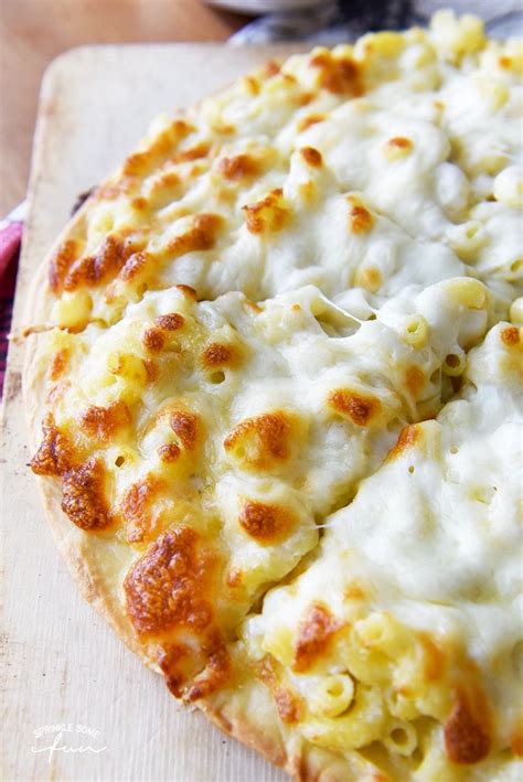 Mac and Cheese Pizza Recipe | Recipe | Cheese pizza recipe, Mac and ...