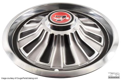 Hubcap / Wheel Cover - XR7 - Turbine - NOS ~ 1968 Mercury Cougar XR7 ...