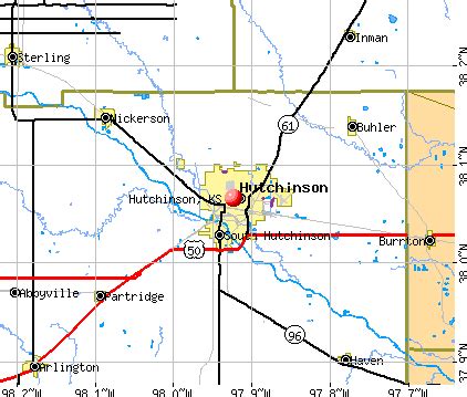 Hutchinson, Kansas (KS 67501, 67502) profile: population, maps, real ...