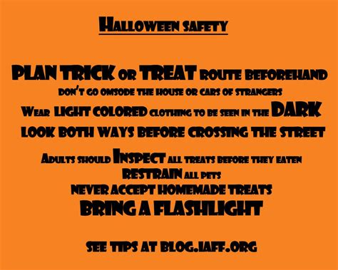 Halloween Safety | Public Safety Messages | Pinterest | Safety message