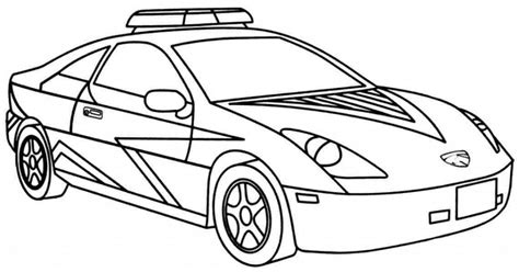 20+ Free Printable Police Car Coloring Pages - EverFreeColoring.com