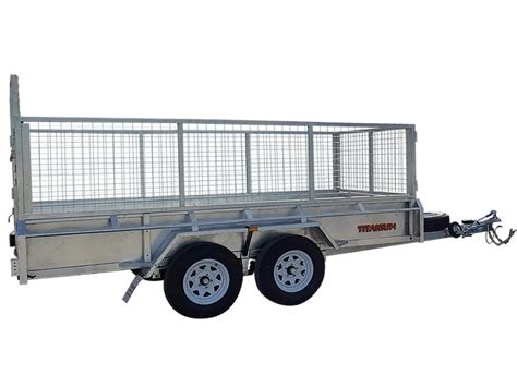 10x6 Dual Axel Box Trailer for Sale | 2000kg | Titanium Trailers