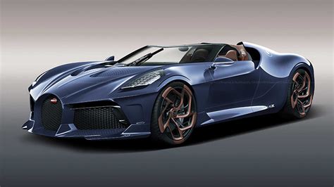 Bugatti La Voiture Noire Roadster Rendering Is Simply Fabulous