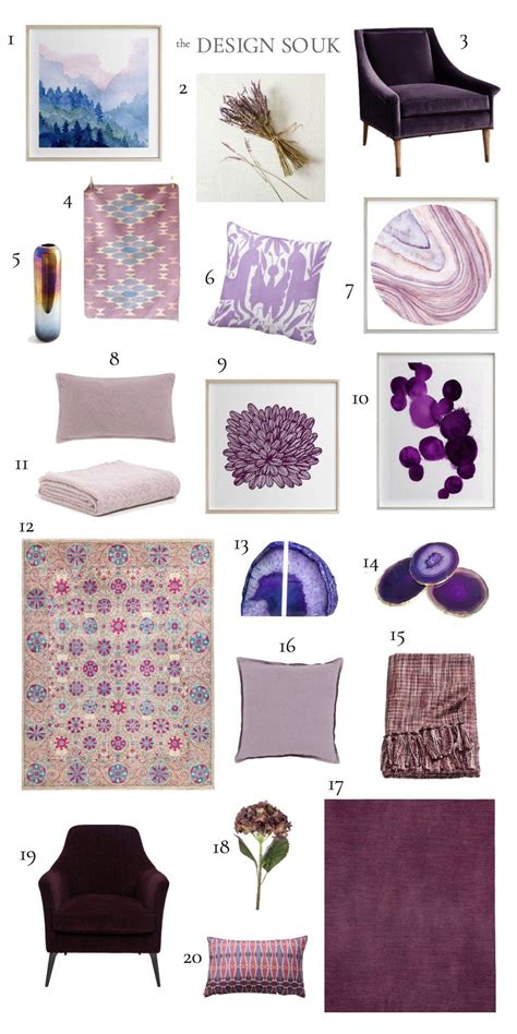 20 Purple Accessories For Your Home - The Design Souk | Purple home ...