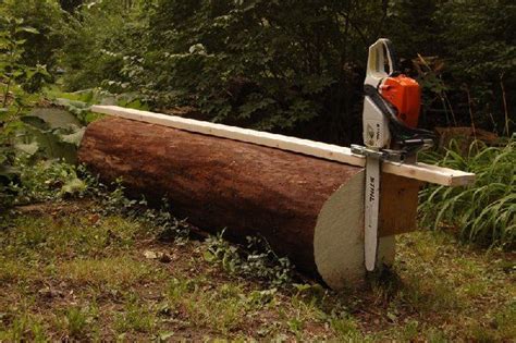 DIY Chainsaw Sawmill - Harvest and Process Your Own Wood » HG