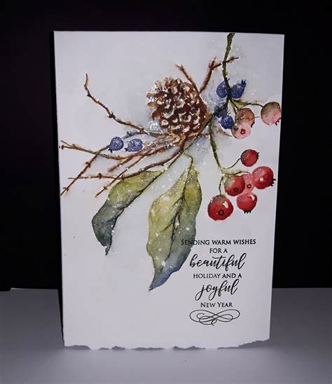 20180915_204420 | Christmas card art, Watercolor christmas cards ...