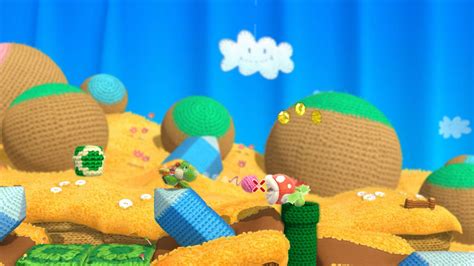 Yoshi's Woolly World (Wii U) Screenshots