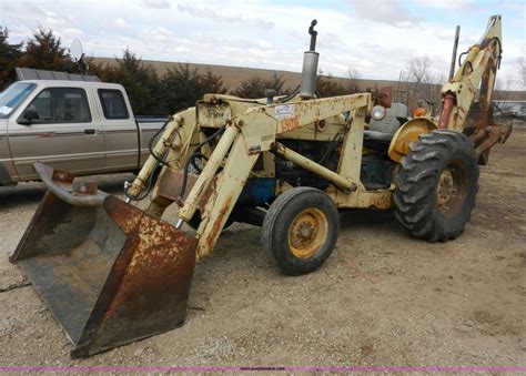 Ford 4500 backhoe in St. Marys, KS | Item A3972 sold | Purple Wave