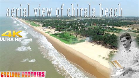 aerial view of chirala beach , 4k resolution (2016) - YouTube