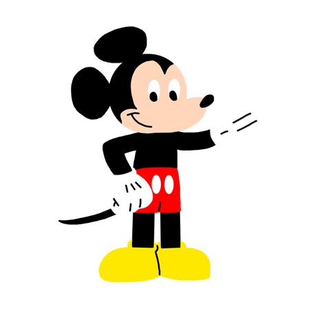 Mickey Mouse - Cutout animation style by MarcosPower1996 on DeviantArt