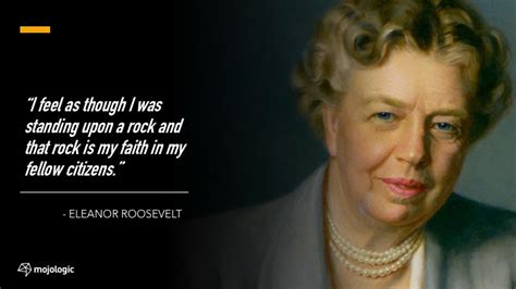 Eleanor Roosevelt - Broadcast communication (we know what we have to ...