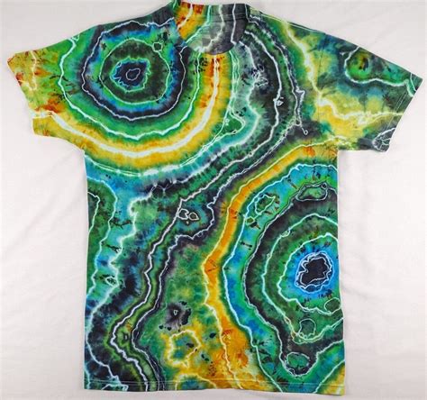 Squatch Art Geode Tie Dye T-shirt Men's Size Medium - Etsy