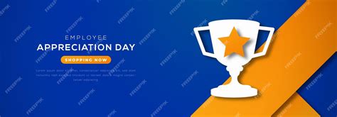 Premium Vector | Employee Appreciation Day Poster Banner Background in ...