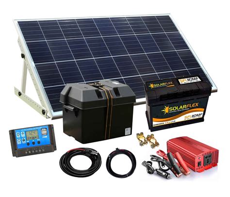 150/1000W Solar Panel Generator Kit With PWM Charge Controller - Low ...