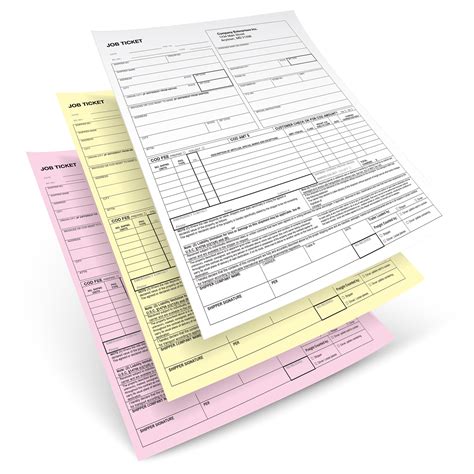 3 Part Carbonless NCR Forms - Katon Printing | Business Forms Printer