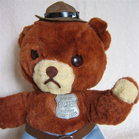 Smokey The Bear Stuffed Toy ON SALE