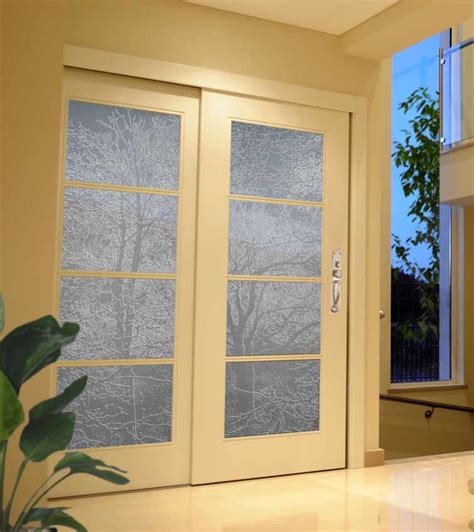 Frosted Glass Panel Doors in Australia | Clearlight Designs