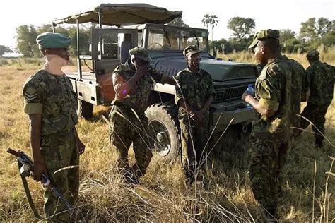 Botswana Army defence force ranks military combat field uniforms dress ...