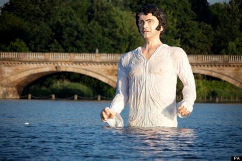 Colin Firth Statue As Mr Darcy In 'Pride And Prejudice' Emerges From ...