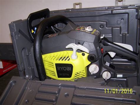 ryobi 16 in chain saw with carry case | Pre Black Friday Sale # 1 ...