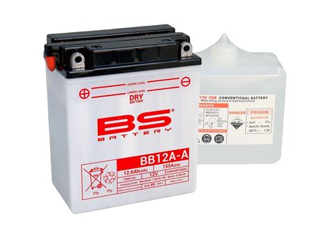 BS Battery BS BATTERY Accu BB12A-A high performance met zuurpakket ...