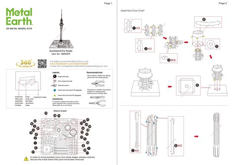 Fascinations | Metal Earth 3D Metal Model DIY Kits:: Metal Earth ...