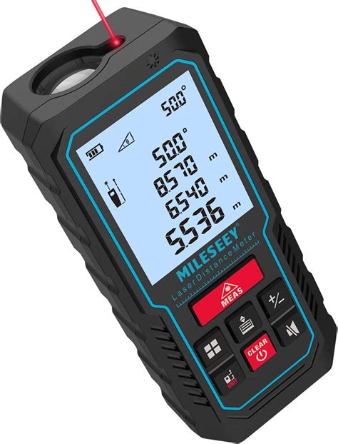 70M Laser Measure Device, Mileseey 229ft Digital Laser Tape Measure ...