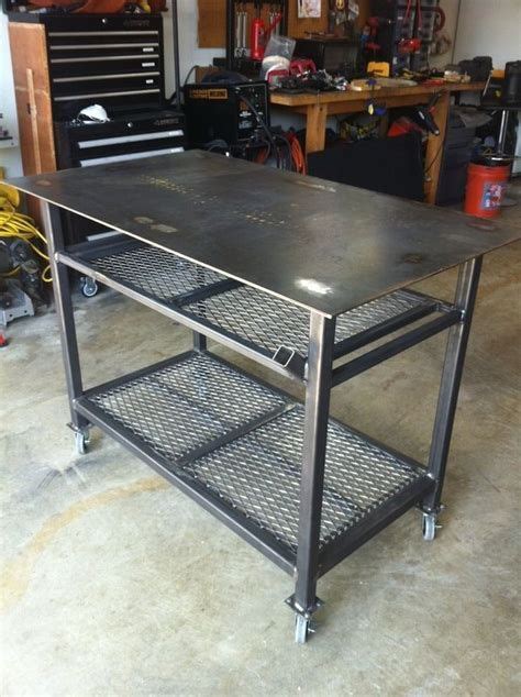 Welding Table Design Plans Building A New Fab/Weld Table, Part 2 ...