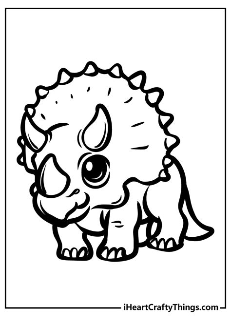 Free Dinosaur Coloring Pages