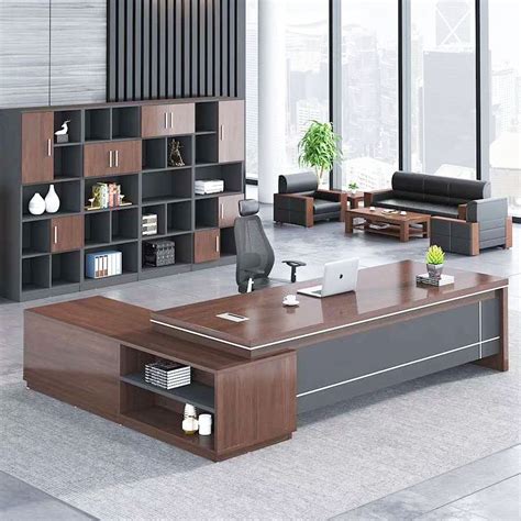 [Hot Item] 10% off Luxury Foshan Custom CEO Table Office Wooden Table ...