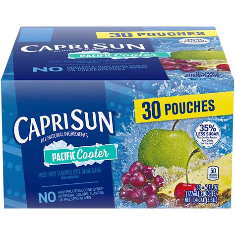 Capri Sun Pacific Cooler Juice Drink, 6 Fl Oz, Pack of 30 $6.48