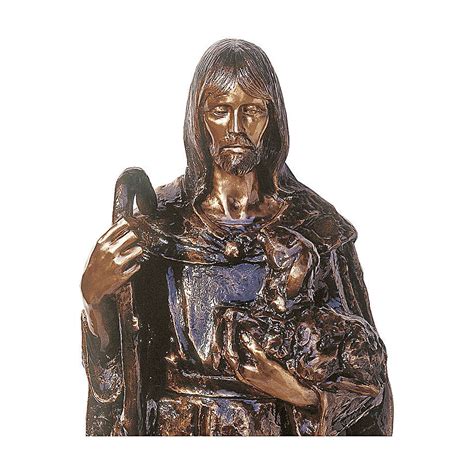 Jesus The Good Shepherd Bronze Statue 130 cm for OUTDOORS | online ...