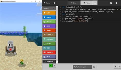 How to code in Minecraft Education Edition