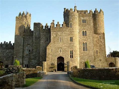 Kilkea Castle - County Kildare, Ireland - Originally built as motte and ...