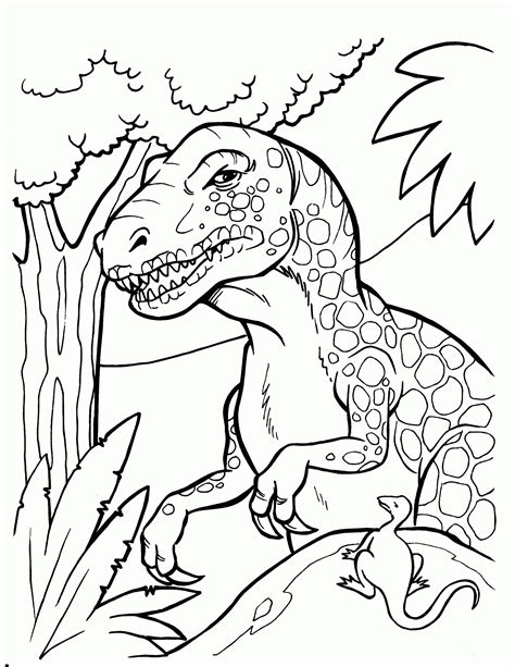 Free Dinosaur Printable Coloring Pages - Coloring Home